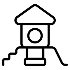 Jungle gym Line Icon