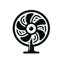 fan on black