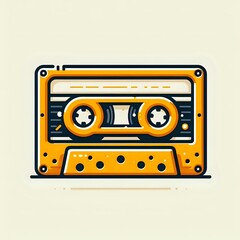 Obraz premium cassette tape