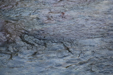 Gentle wave image of the clear water of Daecheongcheon
