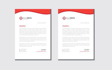 letterhead design template