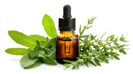 Discover the beauty of essential oil bottles with droppers