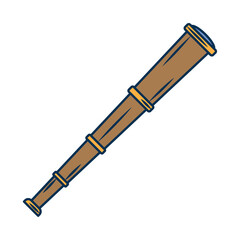 telescope nautical icon