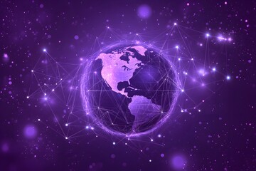 Fototapeta premium Best Internet Concept. Globe, glowing lines on technological background. Electronics, Wi-Fi, rays, symbols Internet, television, mobile and satellite communications. Technology 3D illustration 