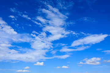 Obraz premium 青空と白い雲