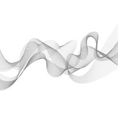 Abstract Curved Lines