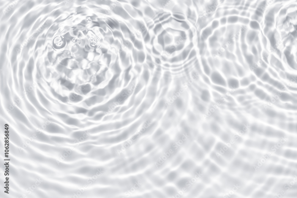 Aufkleber water waves abstract pattern texture on swimming pool for summer background,top view poolside with l