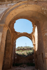 Old town of Belchite, Spanish Civil War Site, Zaragoza, Spain