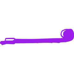 Happy birthday single vector icon