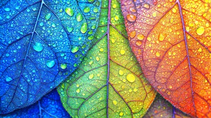 Petal veins hyper-detailed macro