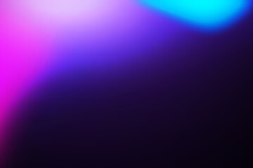 Obraz premium Dark gradient with blue and purple hues, creating a calming visual effect, perfect for backgrounds and creative designs.
