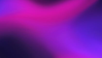 Purple Blue Gradient Vibrant Dreamy Vector Background. Sunrise, Sunset, Sky, Water Color Overlay Neon Design Element. Luxury Trendy Holograph Defocused Texture. Digital Funky Cool Tech Gradient Paper.