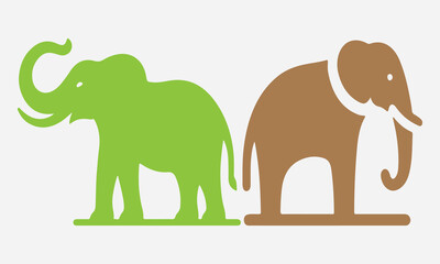 Elephant silhouette vector art white background And  mandala line art illustration pattern art tattoo,