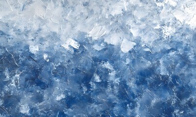 Obraz premium Abstract grunge background for design with textured surface in shades of blue and gray, Generative AI 