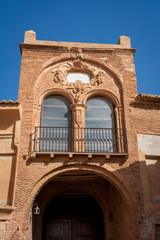 Old town of Belchite, Spanish Civil War Site, Zaragoza, Spain