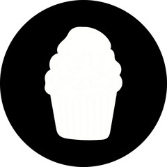 Happy birthday single vector icon