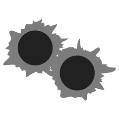 Bullet Hole Vector