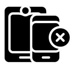 No gadget Solid Icon