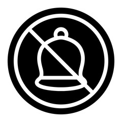 Notification off Solid Icon