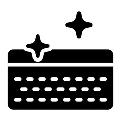 Clean skin Solid Icon