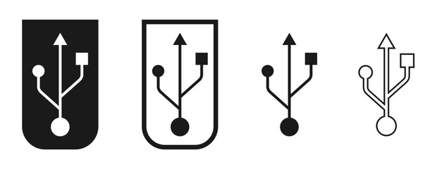 usb connection icon