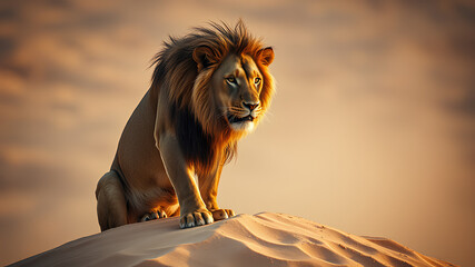 AI image generates a picture of the lion king