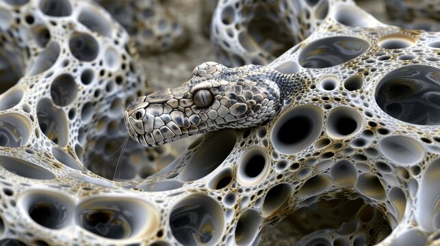 Snake Venom: A diverse mixture of proteins and enzymes, snake venom is designed to immobilize prey, often causing paralysis, tissue destruction, or bleeding.
