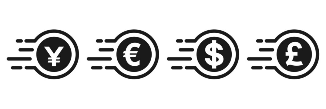 money currency transfer icon