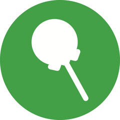 Happy birthday single vector icon