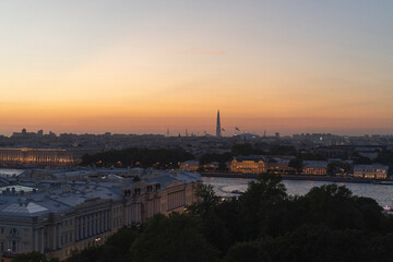 Obraz premium View from St. Isaac's Cathedral