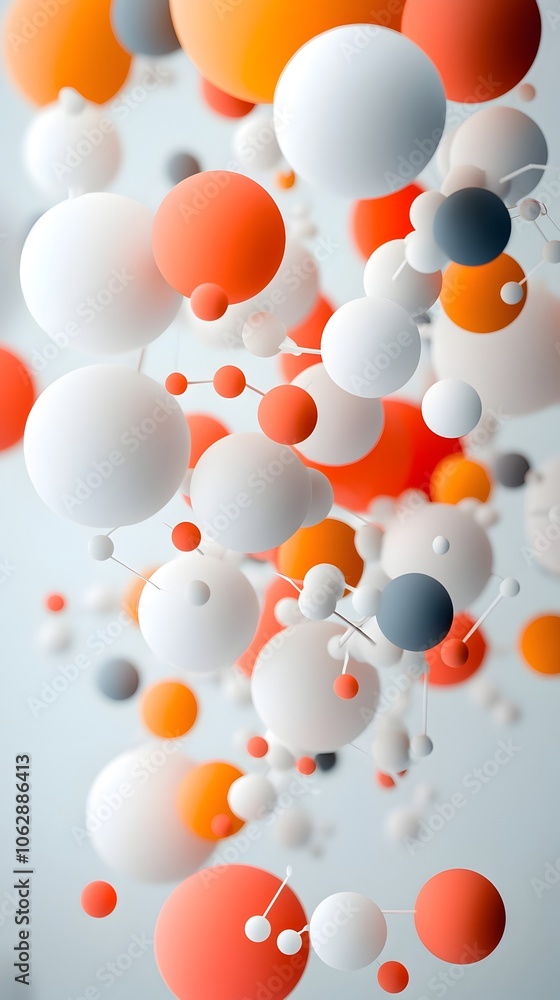 Poster captivating molecular visualization a prismatic and ethereal digital art interpretation of delicate 