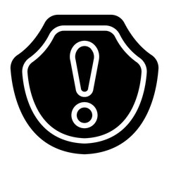 Warning Solid Icon