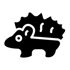 Porcupine Solid Icon