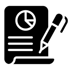 Creative plan Solid Icon