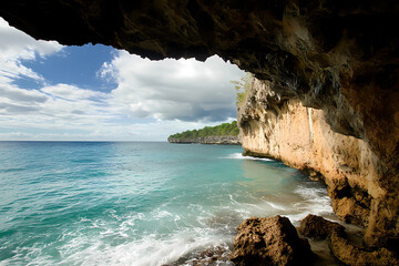 Obraz premium Explore the Hidden Jewels of Topaz Cove