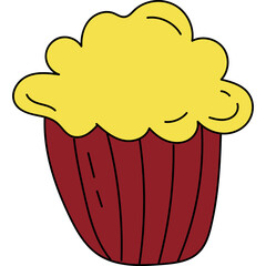 Handdrawn Thanksgiving Element