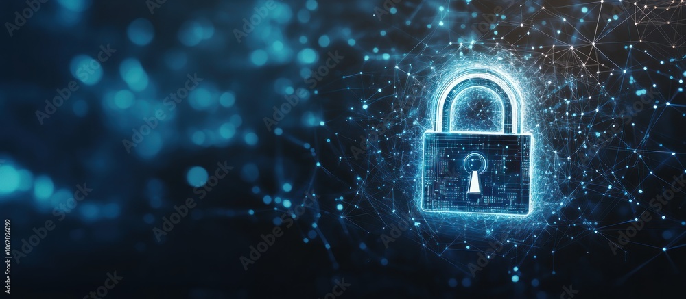 Poster cyber security: protecting digital assets with encryption