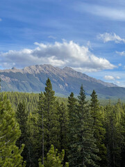 Beautiful Mountain Landscape in the Rocky Mountains, Canada. 
