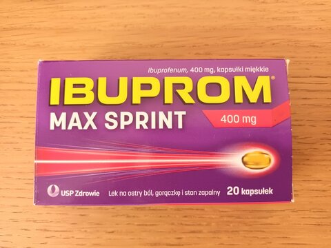 Polish Ibuprom pain killers