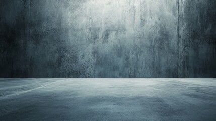A minimalist, smooth grey background with empty space and subtle texture