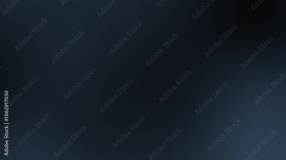 Poster elegant dark blue metallic smooth liquid gradient animation, abstract background color shift