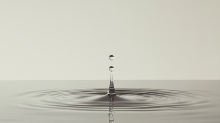 water drop splash