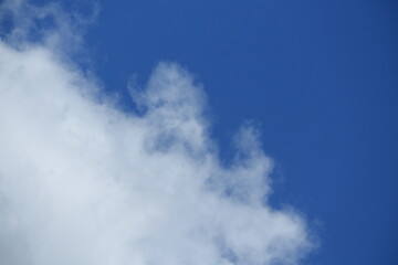 clouds with a bright blue sky are suitable for the background