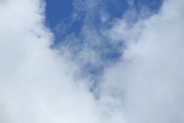 clouds with a bright blue sky are suitable for the background