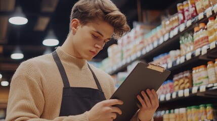 The Employee with Clipboard