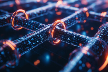 Blockchain concept data storage using DNA sequences