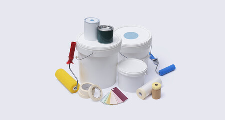 Professional painting products and equipment