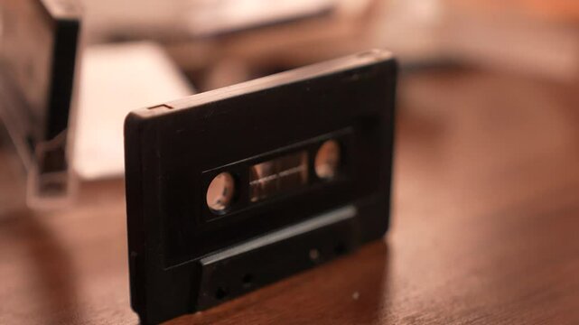 one Cassette Tape on ground 