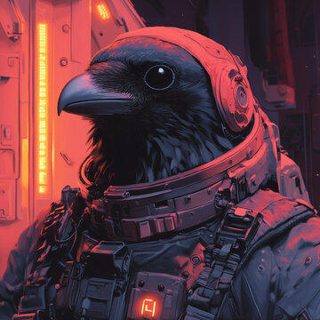 Kr&auml;henaustronaut