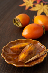 熟した筆柿　イメージ